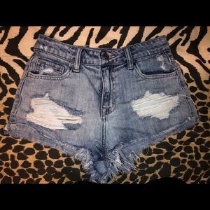 High waisted shorts